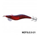 Cloth Squid Jig Lure (2.5) - MZFSJ2.5-XX