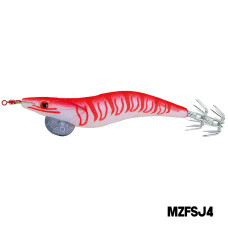 MAZUZEE - Cloth Squid Jig Lure with Glow (4)