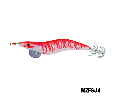 MAZUZEE - Cloth Squid Jig Lure with Glow (4)
