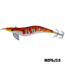 MAZUZEE - Cloth Squid Jig Lure with Glow (3.5)