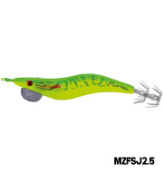 MAZUZEE - Cloth Squid Jig Lure with Glow (2.5)