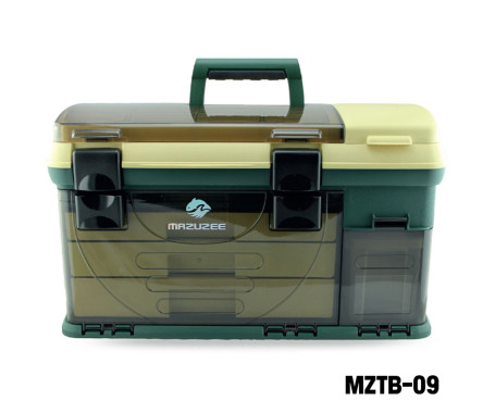 MAZUZEE - Three Drawer Fishing Tackle Box