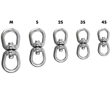 MAZUZEE - Leaf Swivel-Nickel Plated