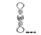 MAZUZEE - Brass Barrel Swivel-Nickel Plated