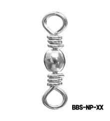 MAZUZEE - Brass Barrel Swivel-Nickel Plated