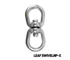 MAZUZEE - Leaf Swivel-Nickel Plated