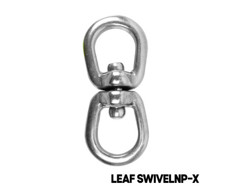 MAZUZEE - Leaf Swivel-Nickel Plated