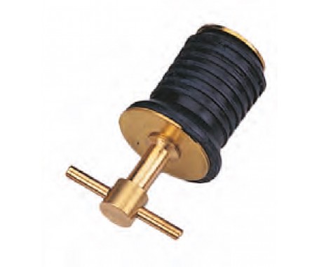 Brass Turn Drain Plug - 4193
