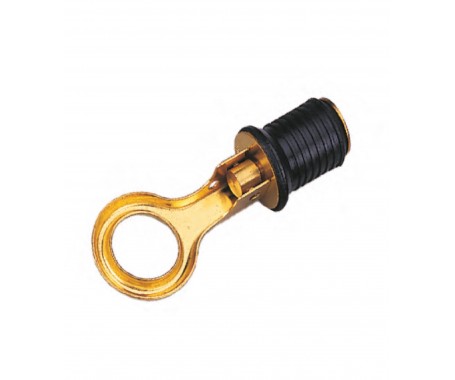 Brass Pull Drain Plug - 4191