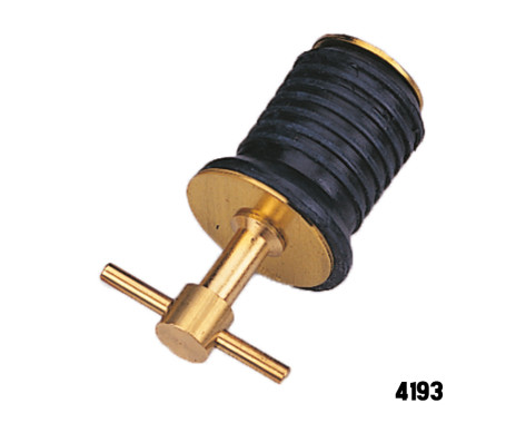 Brass Turn Drain Plug