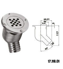 Cockpit Drain S.S.