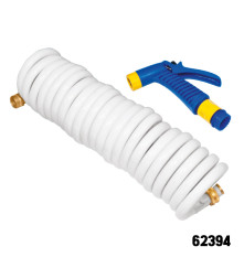 Coiled Hose With Nozzle