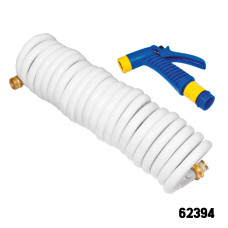 Coiled Hose With Nozzle