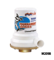 RULE - Tournament Series Bronze Base 1600 GPH (6054 LPH) Livewell Pump