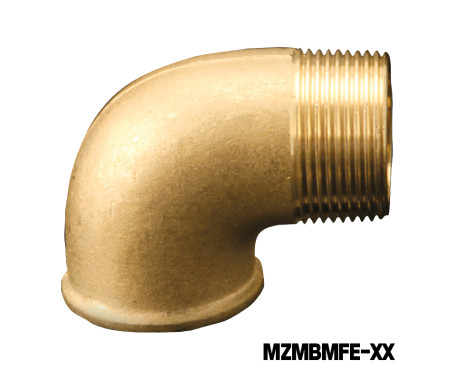 90° Brass Elbow (Male / Female)