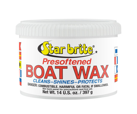 Presoftened Boat Wax (Cleans-Shines-Protects) - 082314
