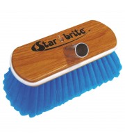 Medium Wash Brush - Wood Block 8" with Bumper Brush (Blue) - 040171