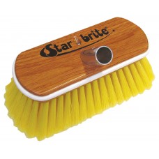Soft Wash Brush - Wood Block 8" with Bumper Brush (Yellow) - 040170