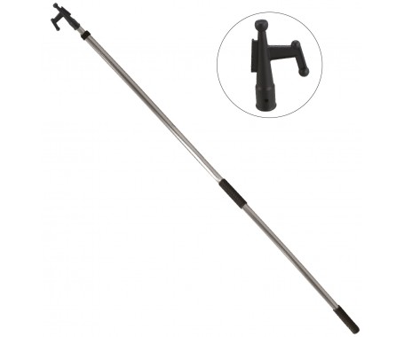Big Boat Extending Handle 5'-10' with Boat Hook - 040055