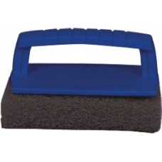Scrub Pad with Handle (Coarse) Black - 040131
