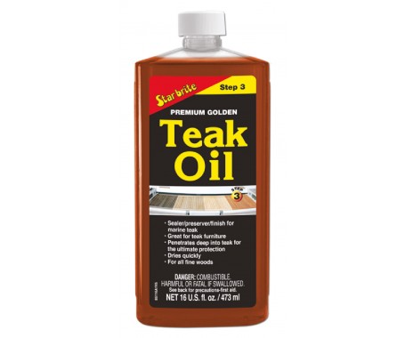 Premium Golden Teak Oil - 085132 / 085100