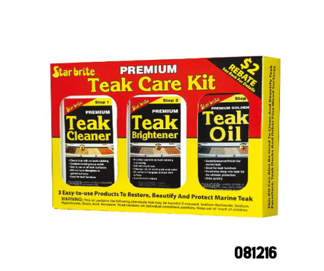 Star Brite Premium Teak Care Kit