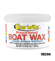 Star Brite Presoftened Boat Wax (Cleans-Shines-Protects) 