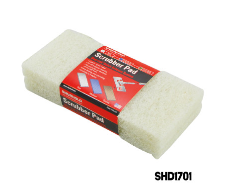 SHURHOLD - Fine Scrubber Pad (White) - 2 Pieces SHURHOLD - Fine Scrubber Pad (White) - 2 Pieces