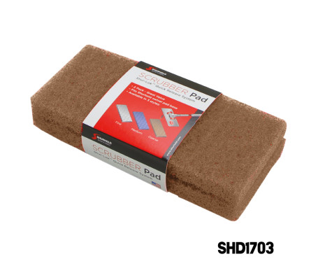 SHURHOLD - Coarse Scrubber Pad (Brown) - 2 Pieces SHURHOLD - Coarse Scrubber Pad (Brown) - 2 Pieces