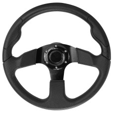 AAA - Steering Wheel (With PU Sleeves) - BLACK