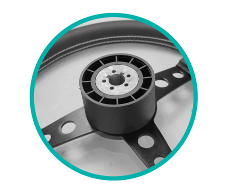 AAA - Marine Aluminum Steering Wheel Super Fiber Sleeves