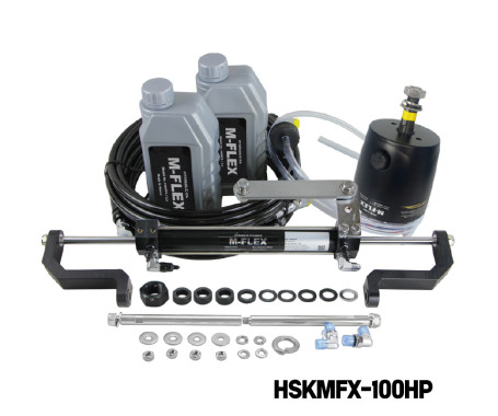 M-FLEX Hydraulic Steering System - 100HP M-FLEX Hydraulic Steering System - 100HP