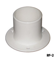 White Rigging Flange Fitting - 2"
