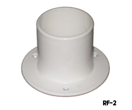 White Rigging Flange Fitting - 2"