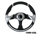 AAA - Steering Wheel (With PU Sleeves) - SILVER