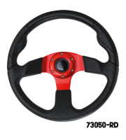 AAA - Steering Wheel (With PU Sleeves) - RED
