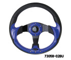 AAA - Steering Wheel (With PU Sleeves) - BLUE/BLACK AAA - Steering Wheel (With PU Sleeves) - BLUE/BLACK