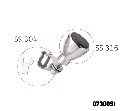 S.S. Knob for Steering Wheel S.S. Knob for Steering Wheel