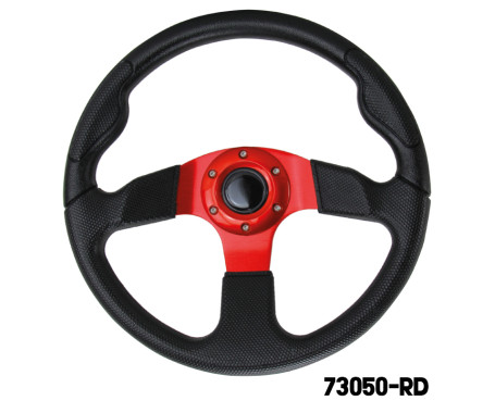 AAA - Steering Wheel (With PU Sleeves) - RED AAA - Steering Wheel (With PU Sleeves) - RED