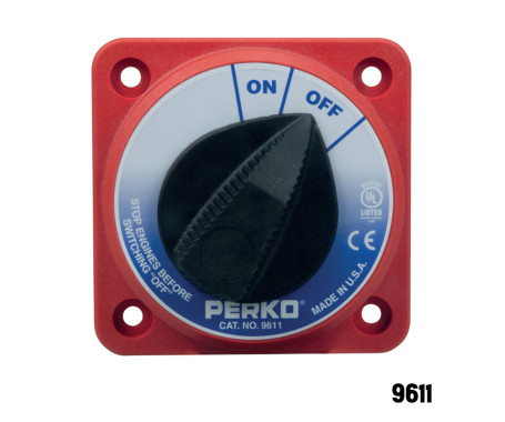 PERKO - Compact Main Battery Disconnect Switch PERKO - Compact Main Battery Disconnect Switch
