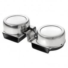 Stainless Steel Compact Horn (Dual) - MZMH-04