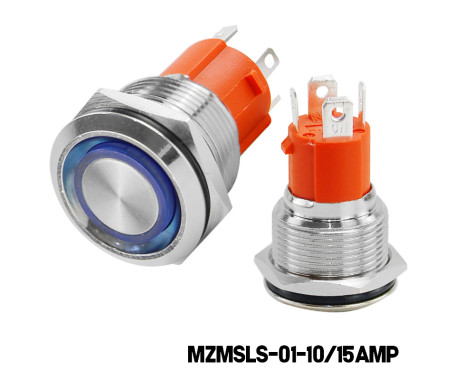 MAZUZEE - IP65 Self Locking Switch 10/15 AMP