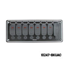 AAA - 7 Gang Switch Panel - With USB Ports ( Type A + Type C)