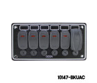 AAA - 5 Gang Switch Panel - With USB Ports ( Type A + Type C)