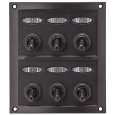 6 Gang Switch Panel Model: 10064-D