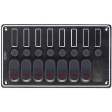7 Gang Switch Panel - With USB Port