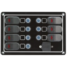 7 Switches - 1 USB Port Switch Panel