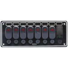 5 Gang Switch Panel - With USB Port Model: 10147-BKU