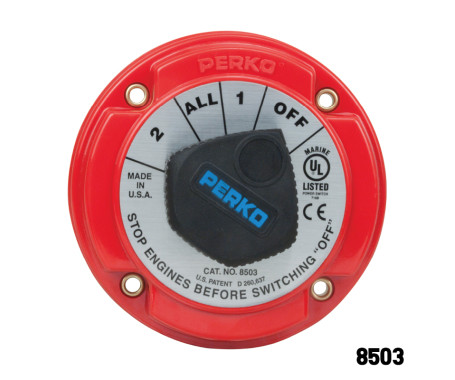 PERKO - Battery Switch with AFD PERKO - Battery Switch with AFD