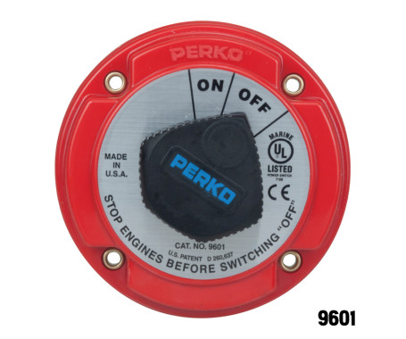 PERKO  - Battery Switch - On/Off PERKO  - Battery Switch - On/Off